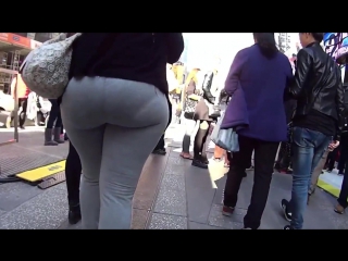 gray leggins with a phat ass | wshh   